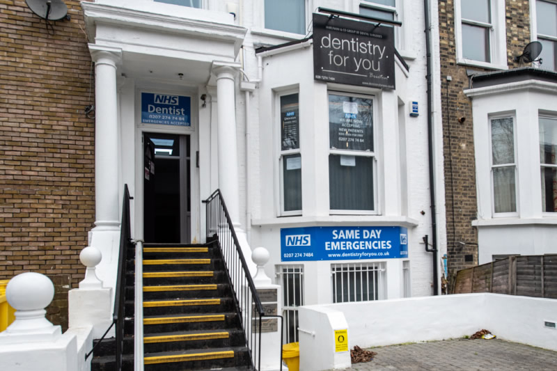 Brixton dental care entrance